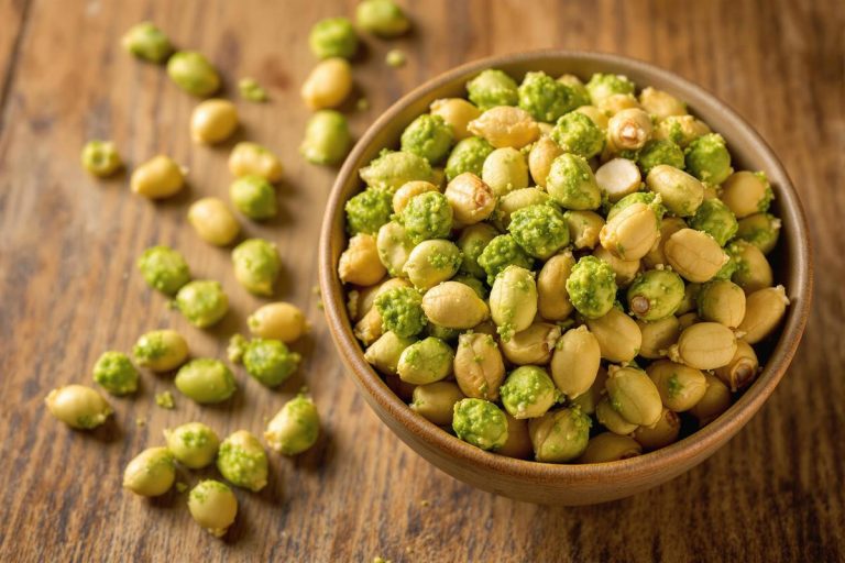 Cacahuètes au wasabi : explosion de saveurs épicées.jpg